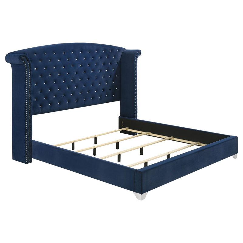 Melody Wingback Bed