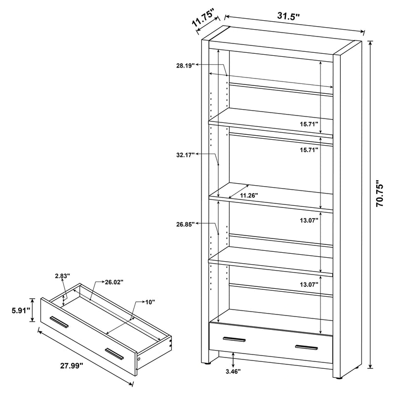Skylar Bookcase
