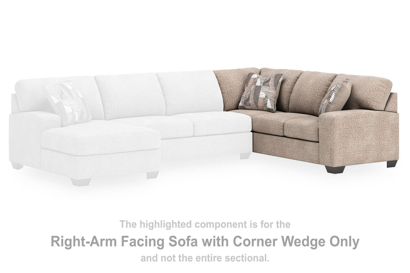 Newellen Sleeper Sectional with Chaise