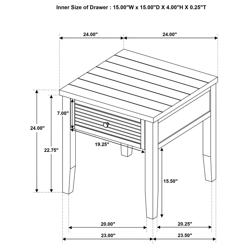 Concord End Table