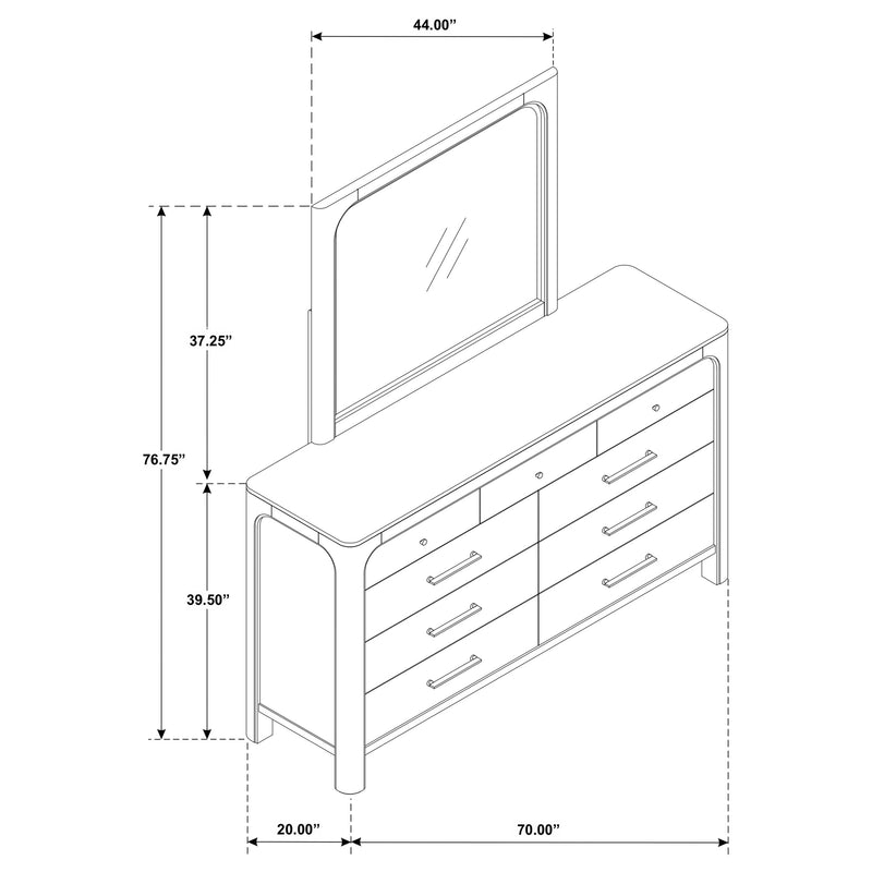 Solano Dresser with Mirror