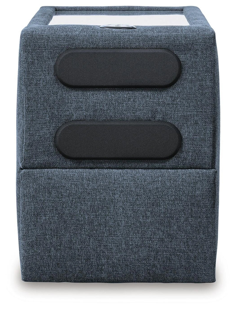 Modmax Balanced Sectional with Audio and Storage Consoles