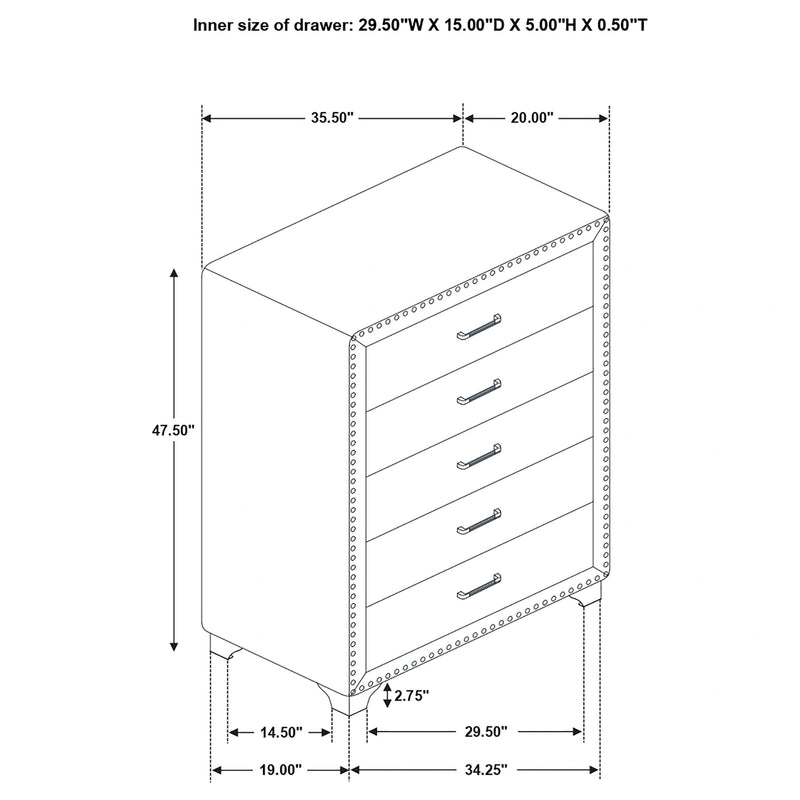 Melody Chest of Drawers