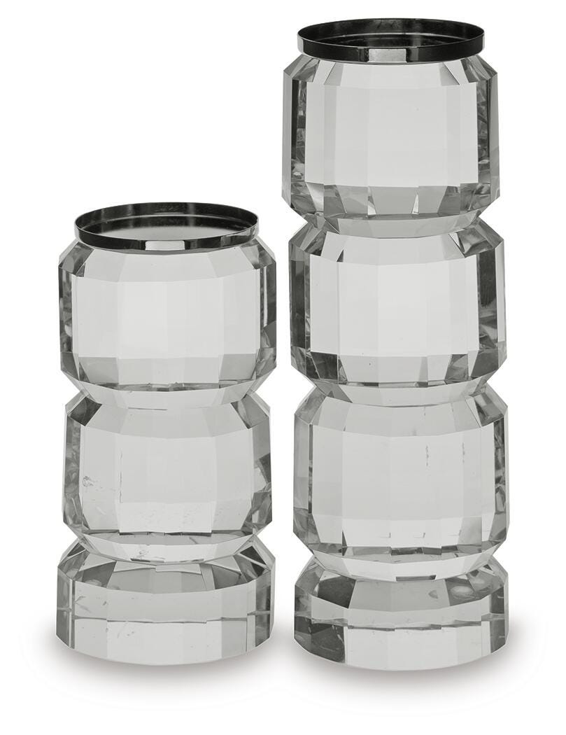 Clear/Silver Finish