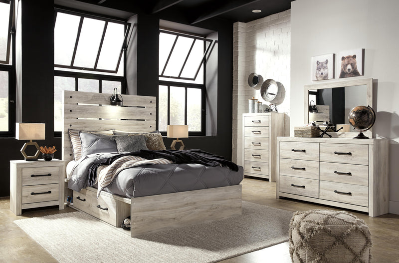 Cambeck Bed with 4 Storage Drawers
