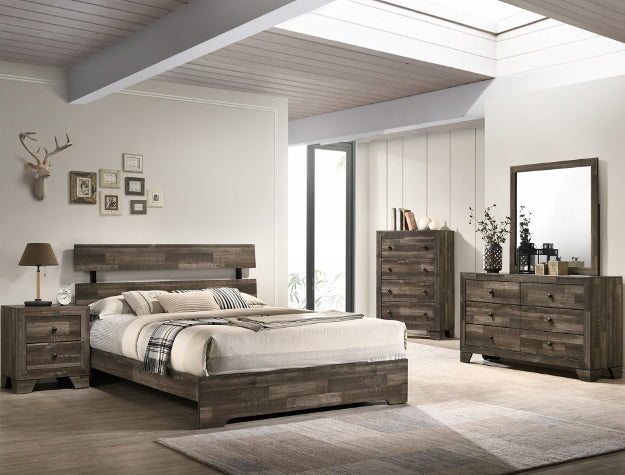 Atticus King Platform Bed in 1 Box