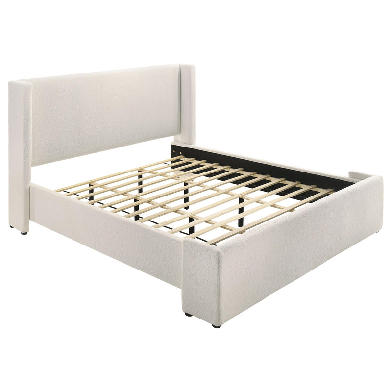 Alamosa Wingback Platform Bed